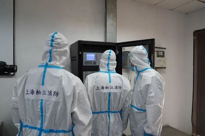 松江消防主動上門，助力企業復工復產，嚴把防火安全關